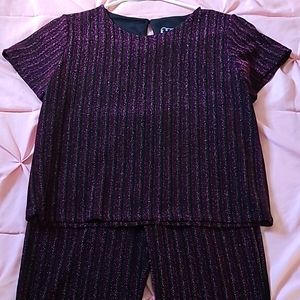 Art Class, L 10/12, Purple and Black